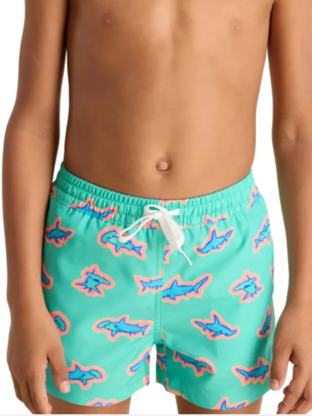 NWT Chubbies Boys' Shorter Classic Swim Trunks Sz XL in apex swimmers pattern